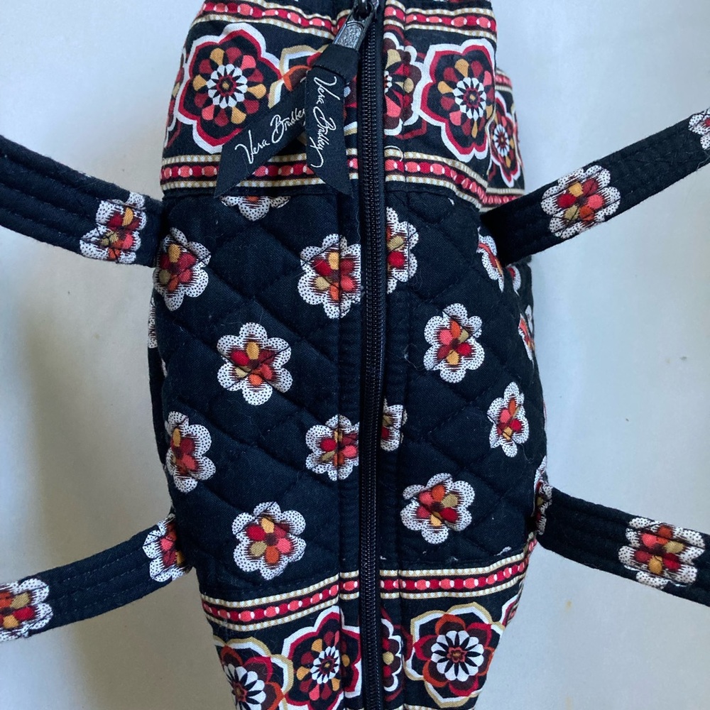 Vera Bradley Retired Pirouette Small Quilted Duffel Y2K Vintage Boho Aesthetic - Picture 2 of 6